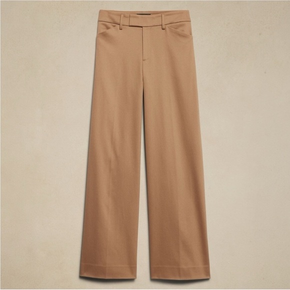 Banana Republic Stretch Cotton Icon Trouser NWT Size 6 - Picture 4 of 7